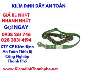 hình ảnh kiểm định dây an toàn