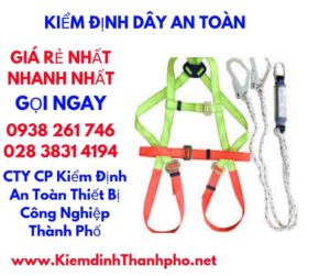 hình ảnh kiểm định dây an toàn