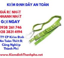 kiểm định dây an toàn