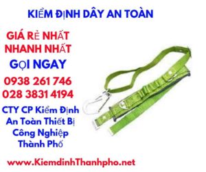  kiểm định dây an toàn