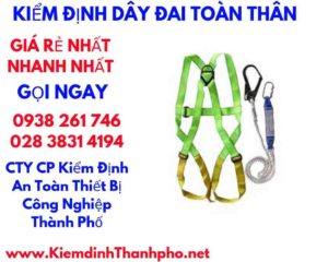 hình ảnh kiểm định dây đai toàn thân