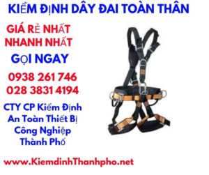 hình ảnh kiểm định dây đai toàn thân