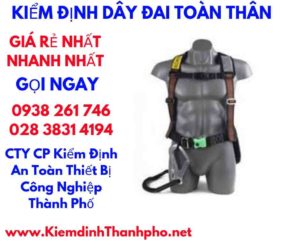 hình ảnh kiểm định dây đai toàn thân