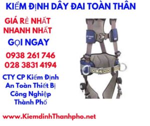 hình ảnh kiểm định dây đai toàn thân