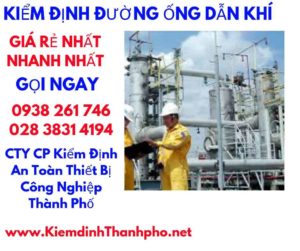 hình ảnh kiểm định đường ống dẫn khí