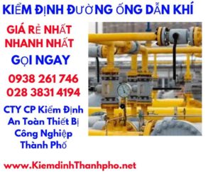 Quy chuẩn kiểm định đường ống dẫn khí