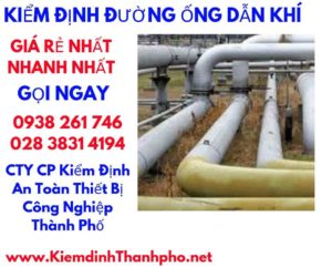 kiểm định đường ống dẫn khí