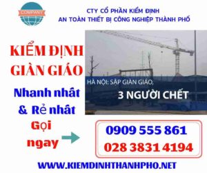 hình ảnh kiểm định giàn giáo