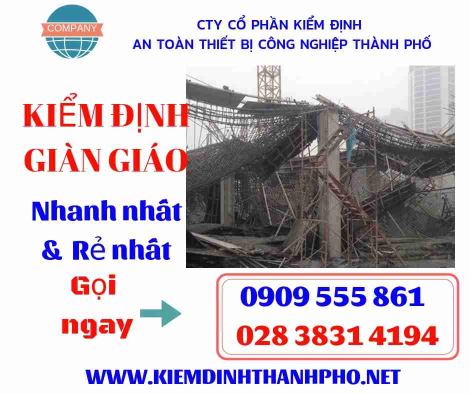 hình ảnh kiểm định giàn giáo