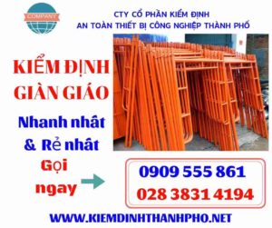 hình ảnh kiểm định giàn giáo