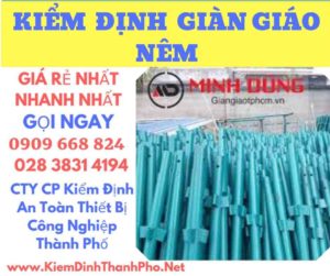 hình ảnh kiểm định giàn giáo nêm