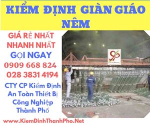 hình ảnh kiểm định giàn giáo nêm