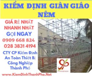 hình ảnh kiểm định giàn giáo nêm