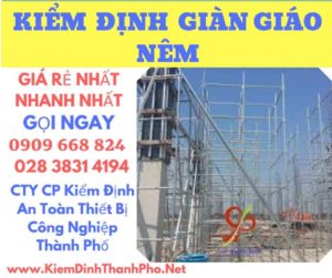 hình ảnh kiểm định giàn giáo nêm