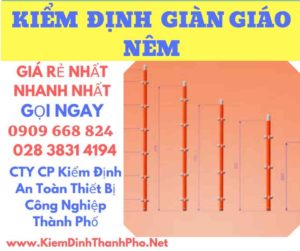 hình ảnh kiểm định giàn giáo nêm