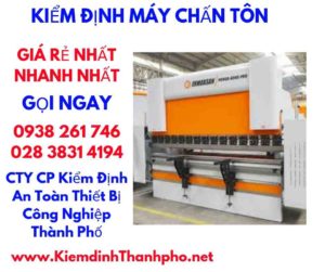 hình ảnh kiểm định máy chấn tôn