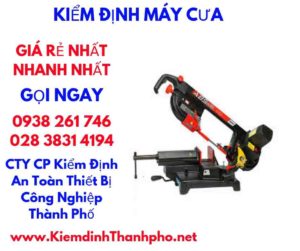 hình ảnh kiểm định máy cưa