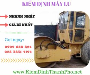 Hình ảnh kiểm định máy lu