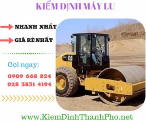 Hình ảnh kiểm định máy lu