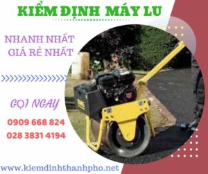 Hình ảnh kiểm định máy lu