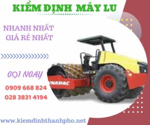 Hình ảnh kiểm định máy lu