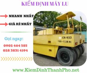 Hình ảnh kiểm định máy lu