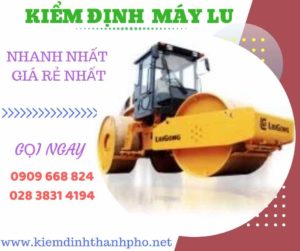 Hình ảnh kiểm định máy lu