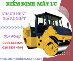 Hình ảnh kiểm định máy lu