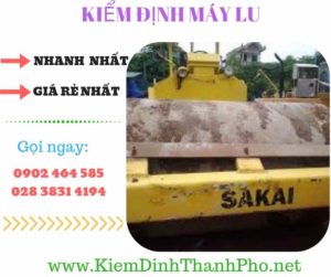 Hình ảnh kiểm định máy lu