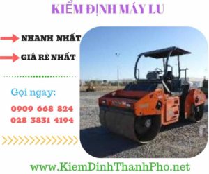 Hình ảnh kiểm định máy lu