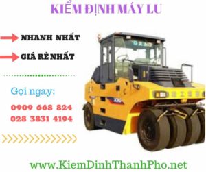 Hình ảnh kiểm định máy lu