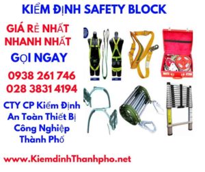 hình ảnh kiểm định safety block