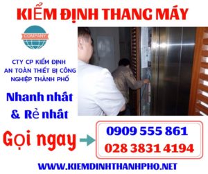 hình ảnh kiểm định thang máy