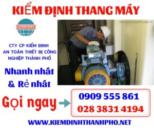 hình ảnh kiểm định thang máy