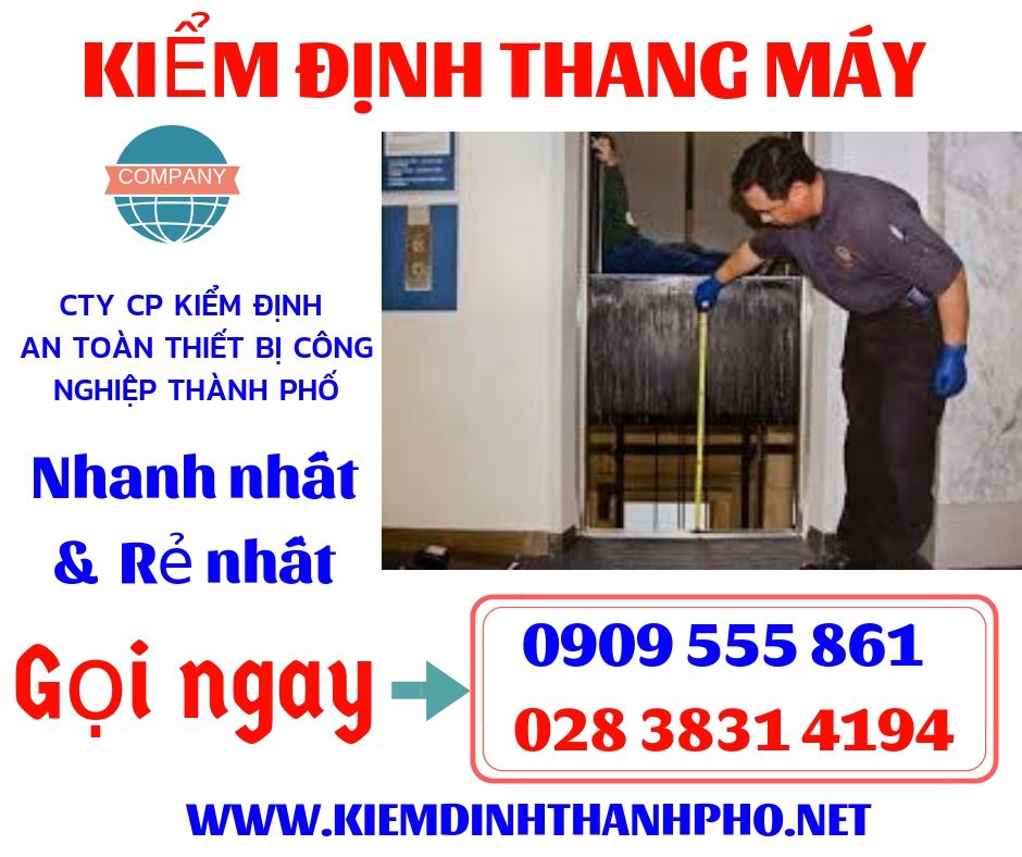 hình ảnh kiểm định thang máy