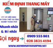 Hình ảnh kiểm định thang máy