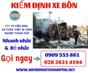 Hình ảnh kiểm định xe bồn