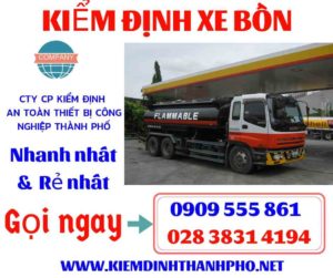 Hình ảnh kiểm định xe bồn