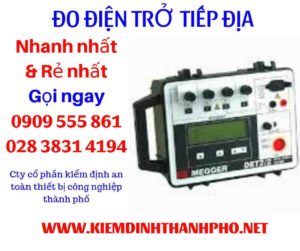 Hình ảnh đo điện trở tiếp địa