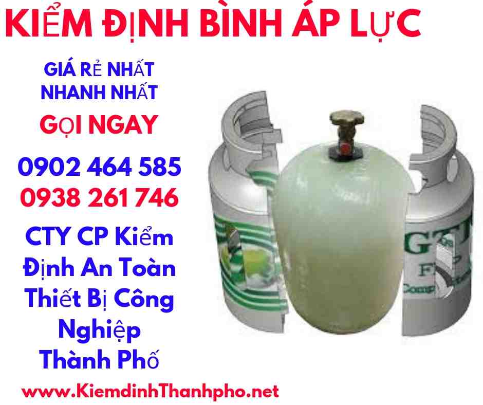 hình ảnh kiểm định bình áp lực