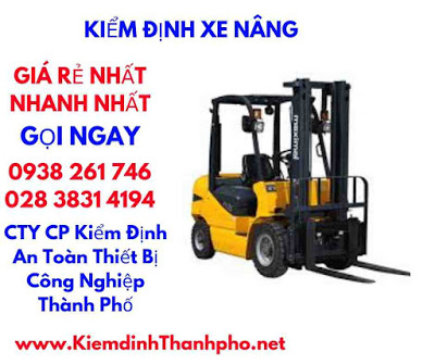 HÌNH ẢNH KIỂM ĐỊNH XE NÂNG