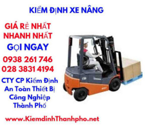 HÌNH ẢNH KIỂM ĐỊNH XE NÂNG