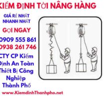 Kiểm định tời nâng hàng – kiểm định tời nâng hàng có phát sinh sự cố gì không