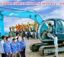 HUẤN LUYỆN AN TOÀN VẬN HÀNH MÁY XÚC, MÁY ĐÀO – Nhóm 3