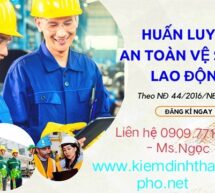 HUẤN LUYỆN AN TOÀN LAO ĐỘNG NHÓM 4